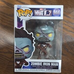 Funko Pop Marvel What If...? Zombie Iron Man Figure